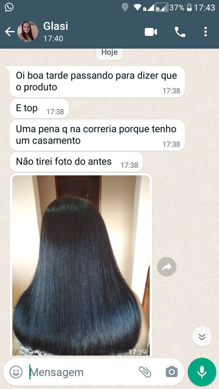 Depoimento de Glasi sobre a experiência com Hidraliso